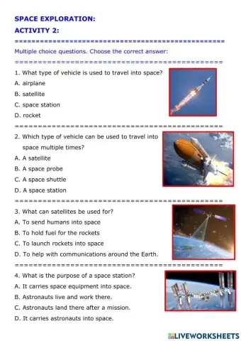 Space Exploration Revision