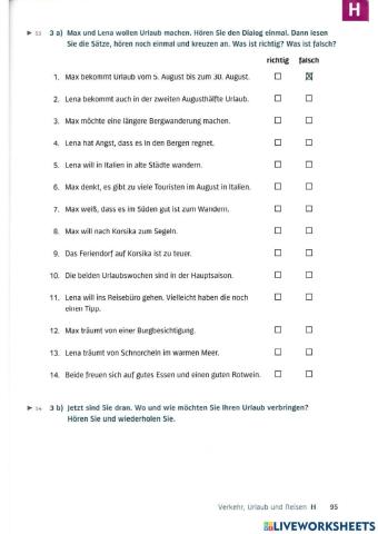 A2 Lek12 Hören und Sprechen A2 H3a-b