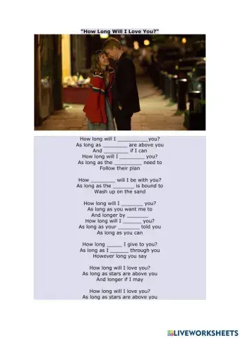 How long will I love you - Ellie Goulding