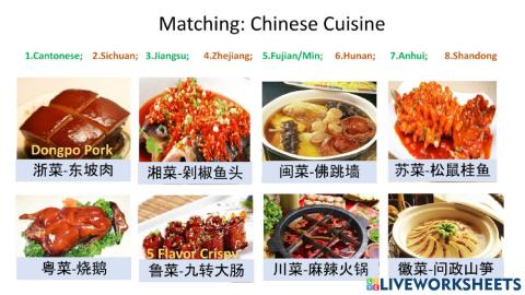 Eight Chinese Cuisine
