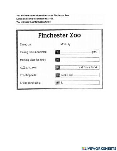 Ket 4-listening-test 4-part 5