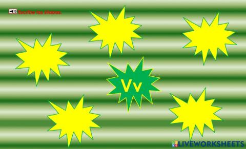 Vv: Silabas - escribir