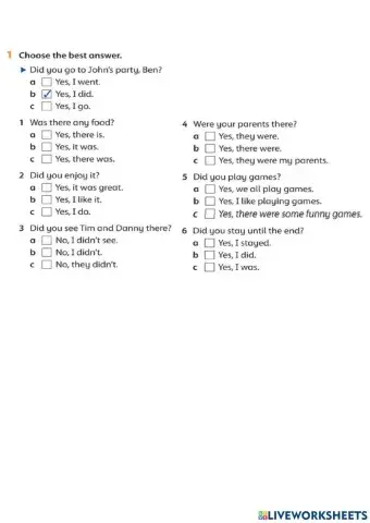 O2 Review Past simple 2