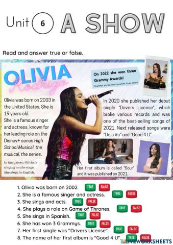 Reading Olivia Rodrigo