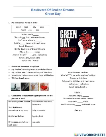 Boulevard of Broken Dreams