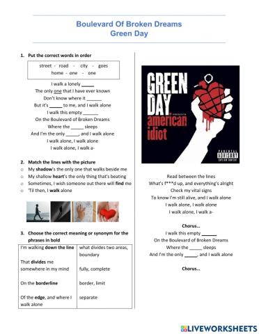 Boulevard of Broken Dreams