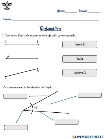 Segmentos y Ángulos
