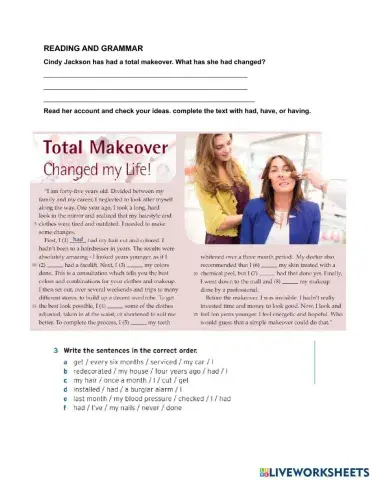 Usmp upper interm unit 8 have-get sth done