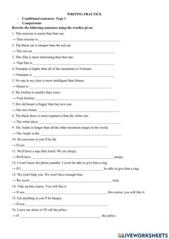 Practice writing for I-learn Smart World