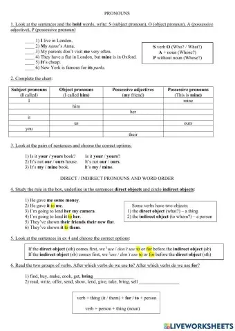 Guided Discovery - Pronouns