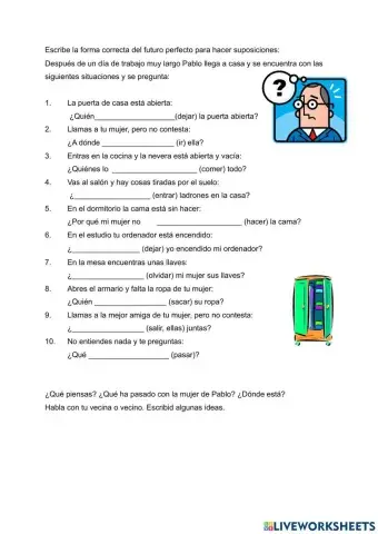 Trabajamos el futuro perfecto