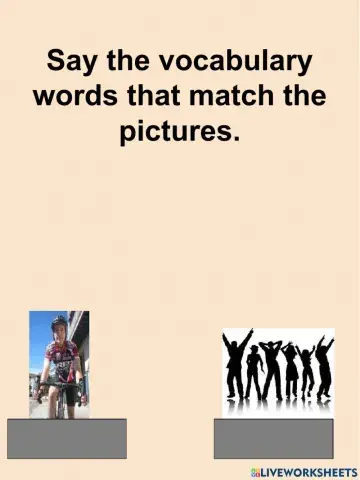 U2E3 Vocabulario Actividades extracurriculares