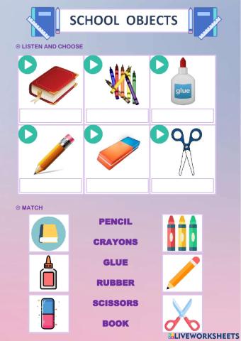 School items 1