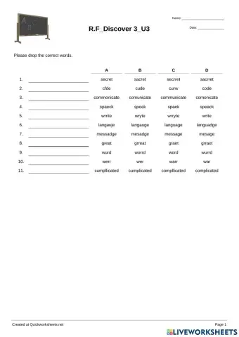 RF-D3-U3-secret code