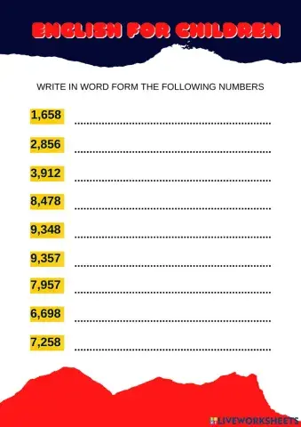 Four-digit numbers