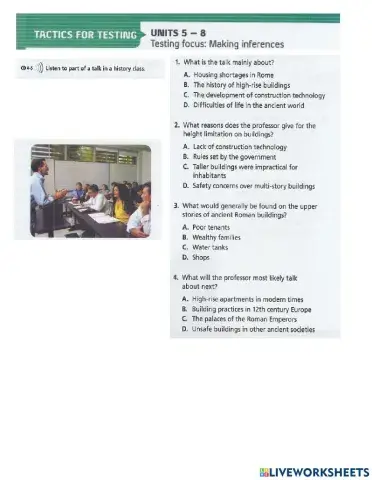 Tactics-for-listening-expanding-Test (U 5-8)