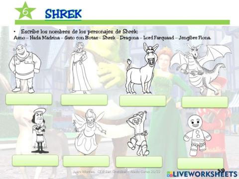 Personajes de Shrek