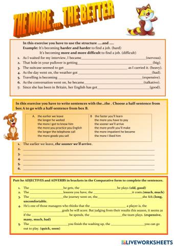 Comparisons the...the