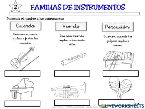 Instrumentos variados