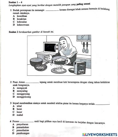 Latihan Bahasa Melayu 01