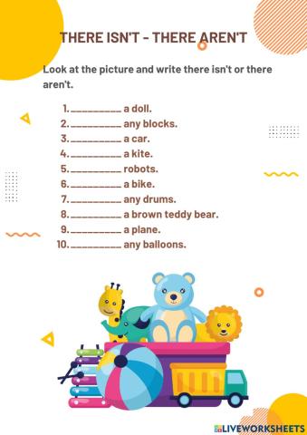 There isn't - There aren't