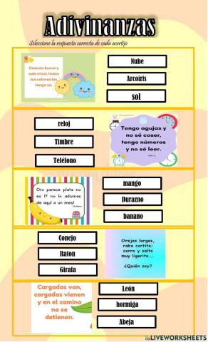 Adivinanzas