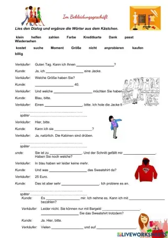 A2 Lek9 Bekleidungsgeschäft