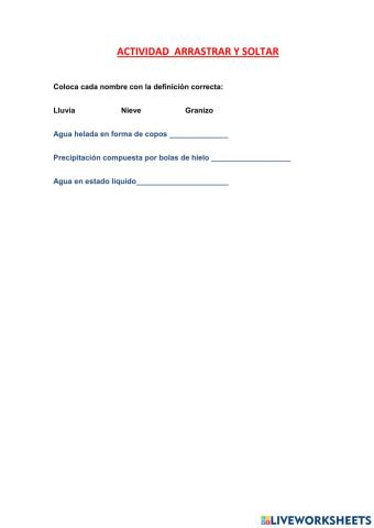 Prueba arrastrar y soltar