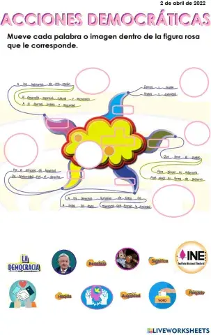 Actividad acciones democráticas