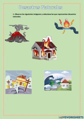 Desastres Naturales