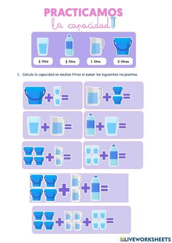 Equivalencias capacidad 7
