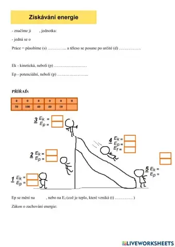 Energie - velké opakování