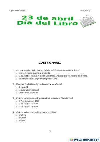 23 Abril:Día del Libro-1