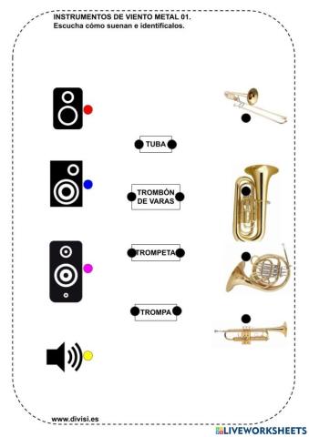 Sonidos Instrumentos Viento Metal