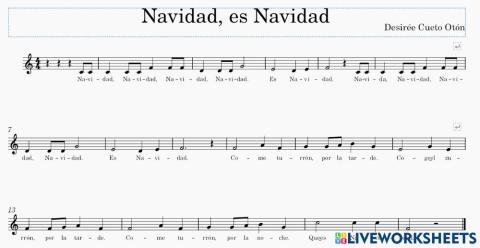 Navidad, es NAvidad