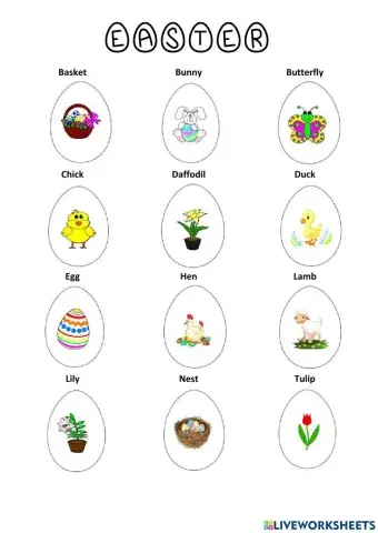 EASTER (Vocabulary)