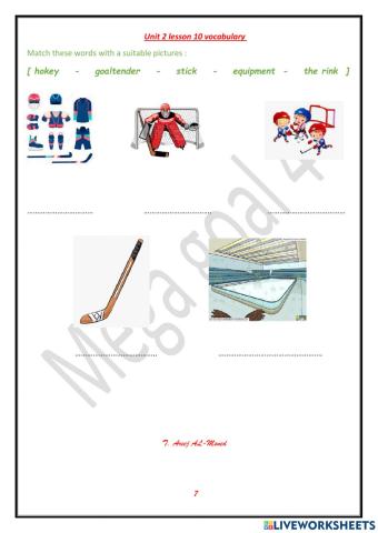 Mega 4 - u 2 l 10 vocab