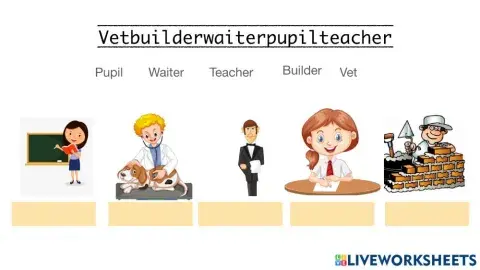 Professions for pre school