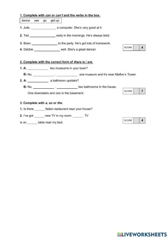 To the top1a module 4a,b,c