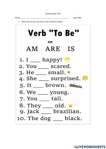 Verb to be