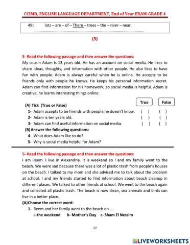 Connect 4 (part 4)R second term