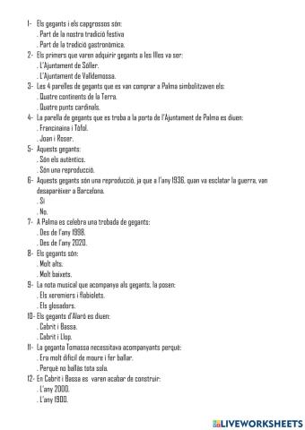 Gegants i capgrossos