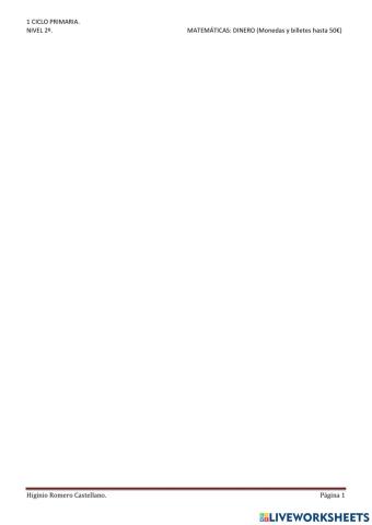 Problemas con dinero