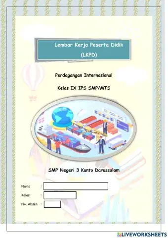 Perdagangan Internasional