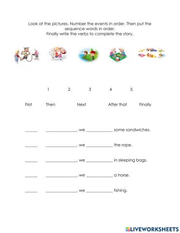 Sequence of events 2