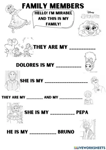 Family members encanto