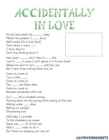 Accidentally in love