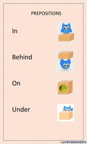 Prepositions