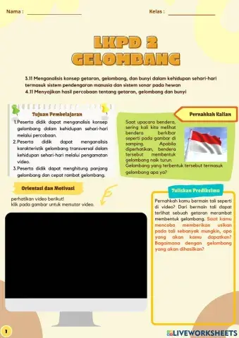 LKPD Gelombang individu