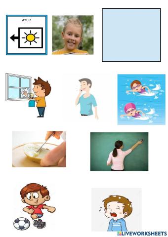 3 persona del singular en pasado